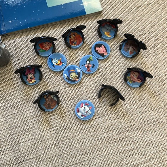 Vintage Disney Checkers & Tic Tac Toe Play Set game night Family fun No rules - Picture 3 of 9